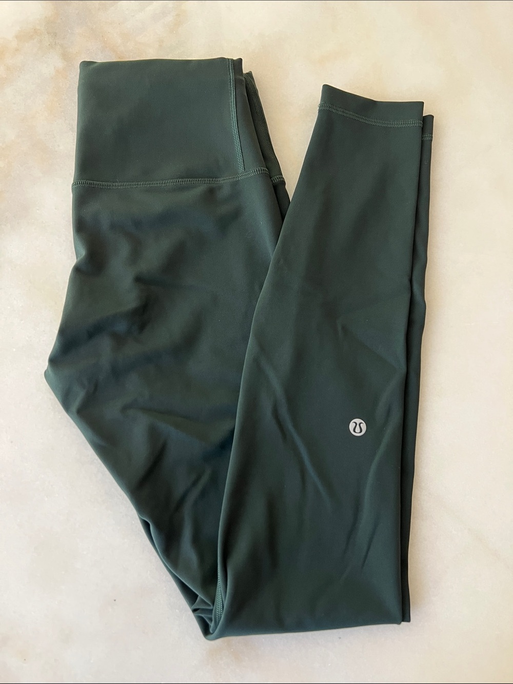 lululemon Wunder Train High-Rise Tights 28" Rainforest Green